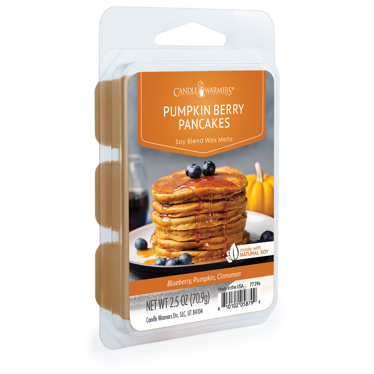 Pumpkin Berry Pancakes