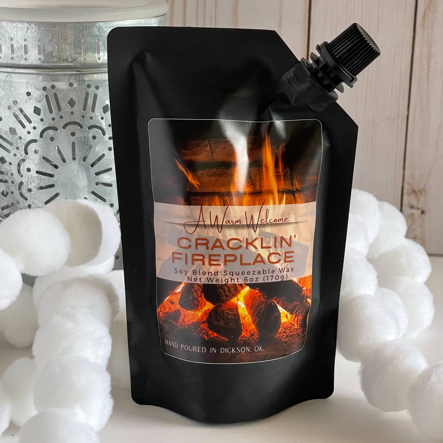 Cracklin' Fireplace Winter Softie | Squeeze Wax Melt