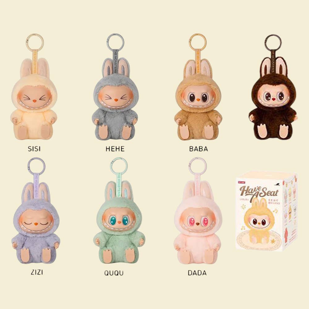 -Have a seat Labubu Inspired Monster Doll Blind Box