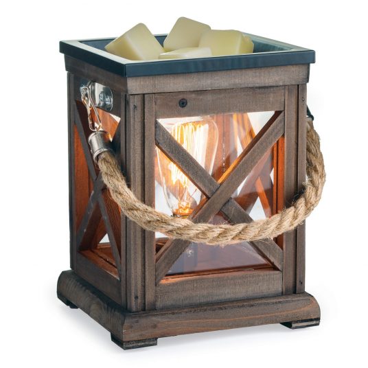 Walnut & Rope Vintage Bulb Fragrance Warmer