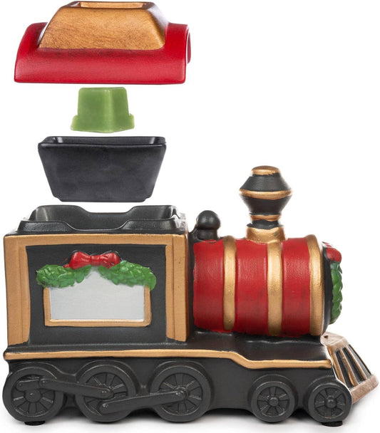 Holiday Train Fragrance & Wax Electric Warmer