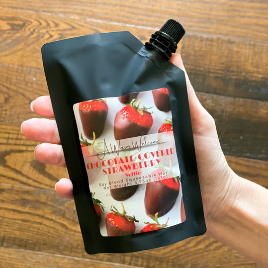 Chocolate Covered Strawberry Softie | Squeeze Wax Melt