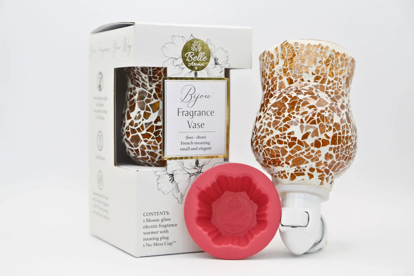Bijou Fragrance Vase™ Eco-Friendly Wax Warmer with LED Glow