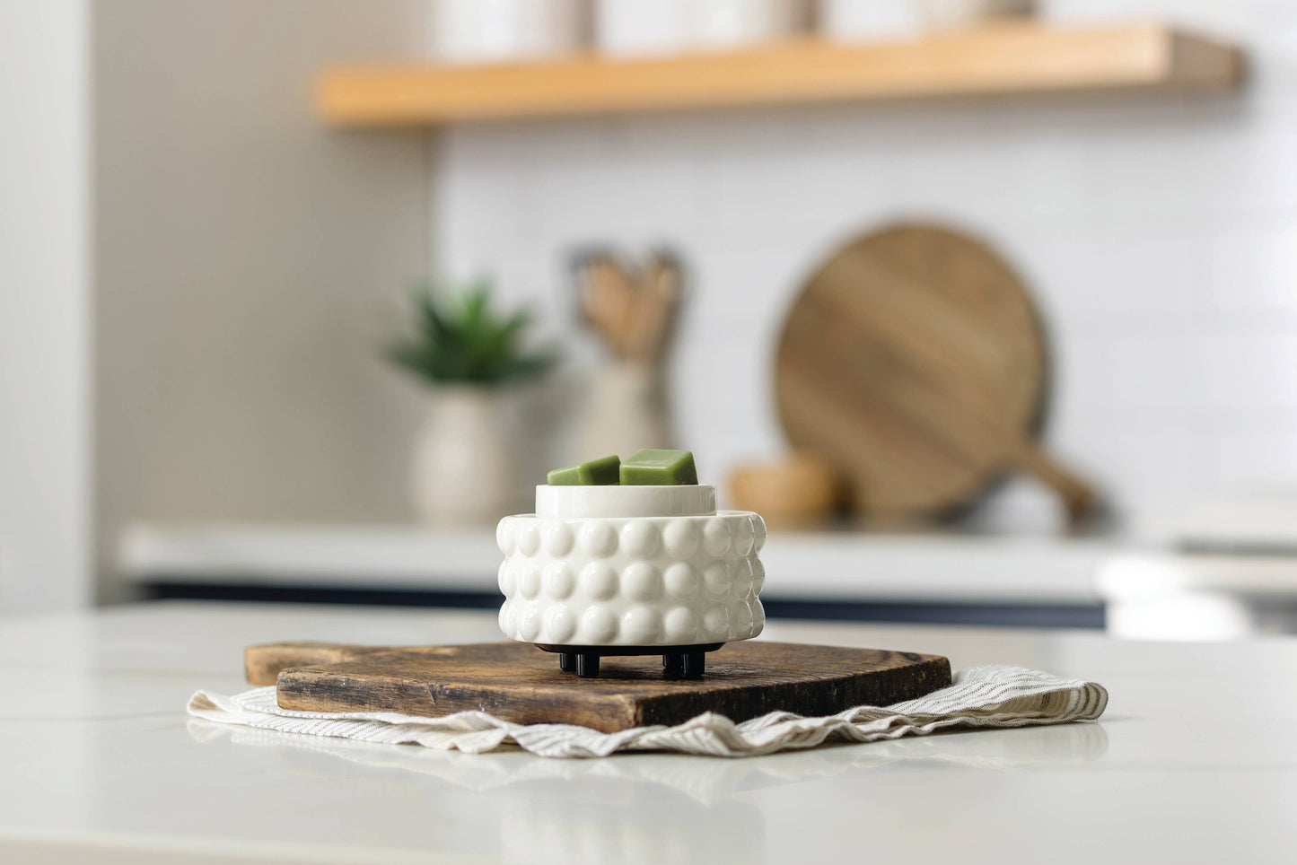 Beaded Cloud Fan Fragrance Warmer