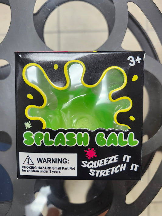 Bacteria-Shaped Splat Squishy Toy Slow Rising Stress Relief Squeeze Toy