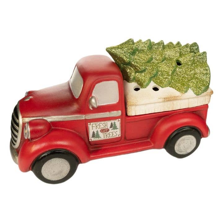 Truck with Christmas Trees Fragrance & Wax Electric Warmer