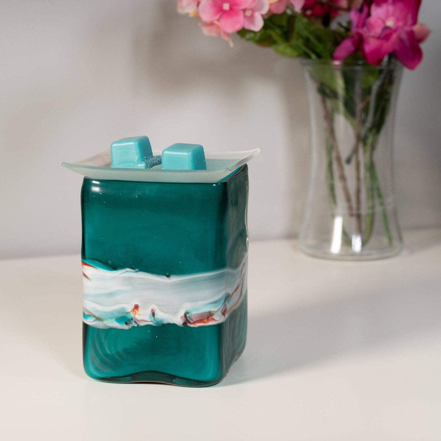 Allure Art Glass Fragrance & Wax Electric Warmer