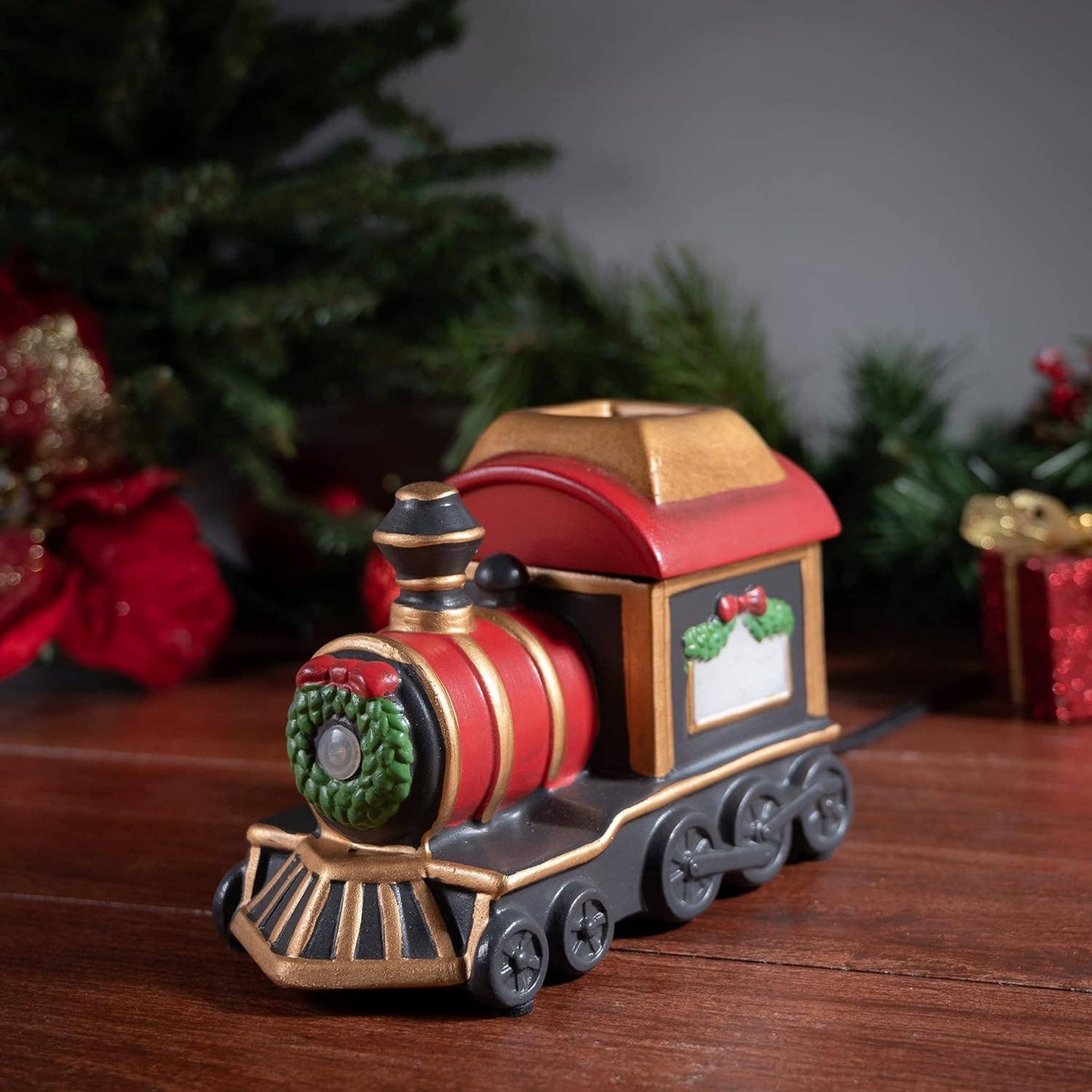 Holiday Train Fragrance & Wax Electric Warmer