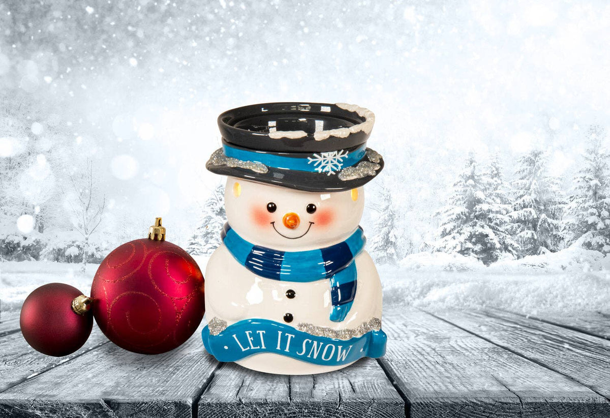 Wintery Winston Fragrance & Wax Electric Warmer