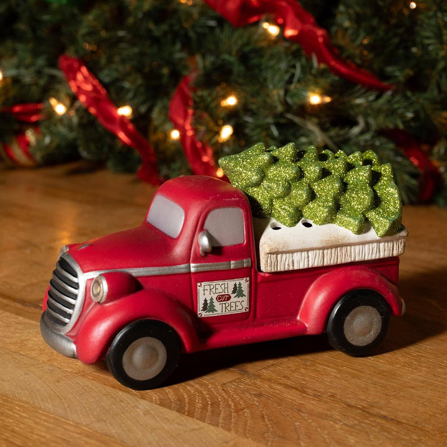 Truck with Christmas Trees Fragrance & Wax Electric Warmer