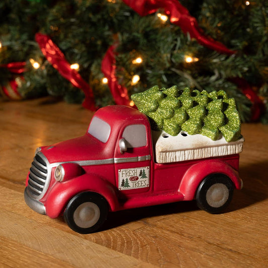 Truck with Christmas Trees Fragrance & Wax Electric Warmer