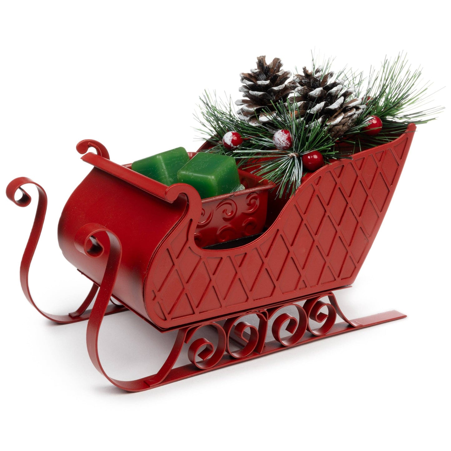 Santa's Vintage Sleigh Fragrance & Wax Electric Warmer