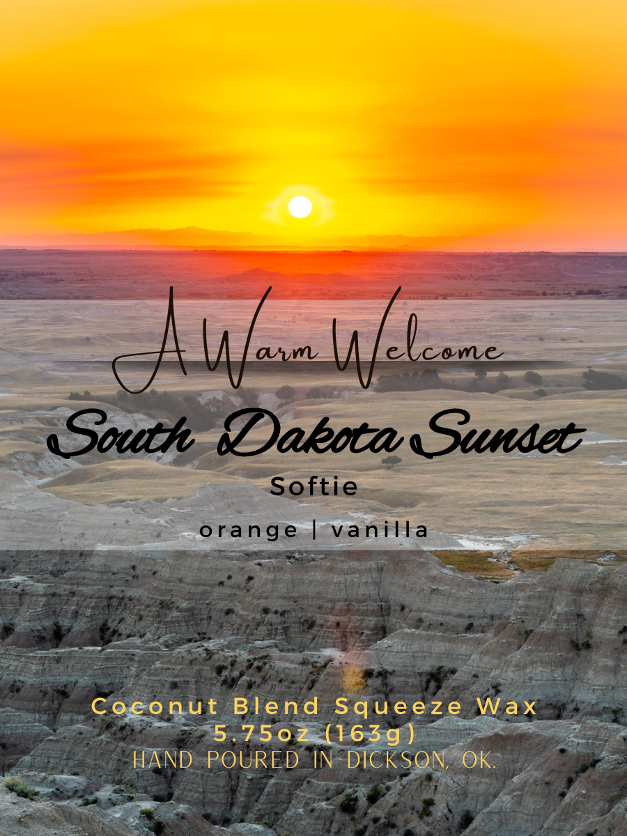 Oklahoma Sunset Softie | Squeeze Wax Melt