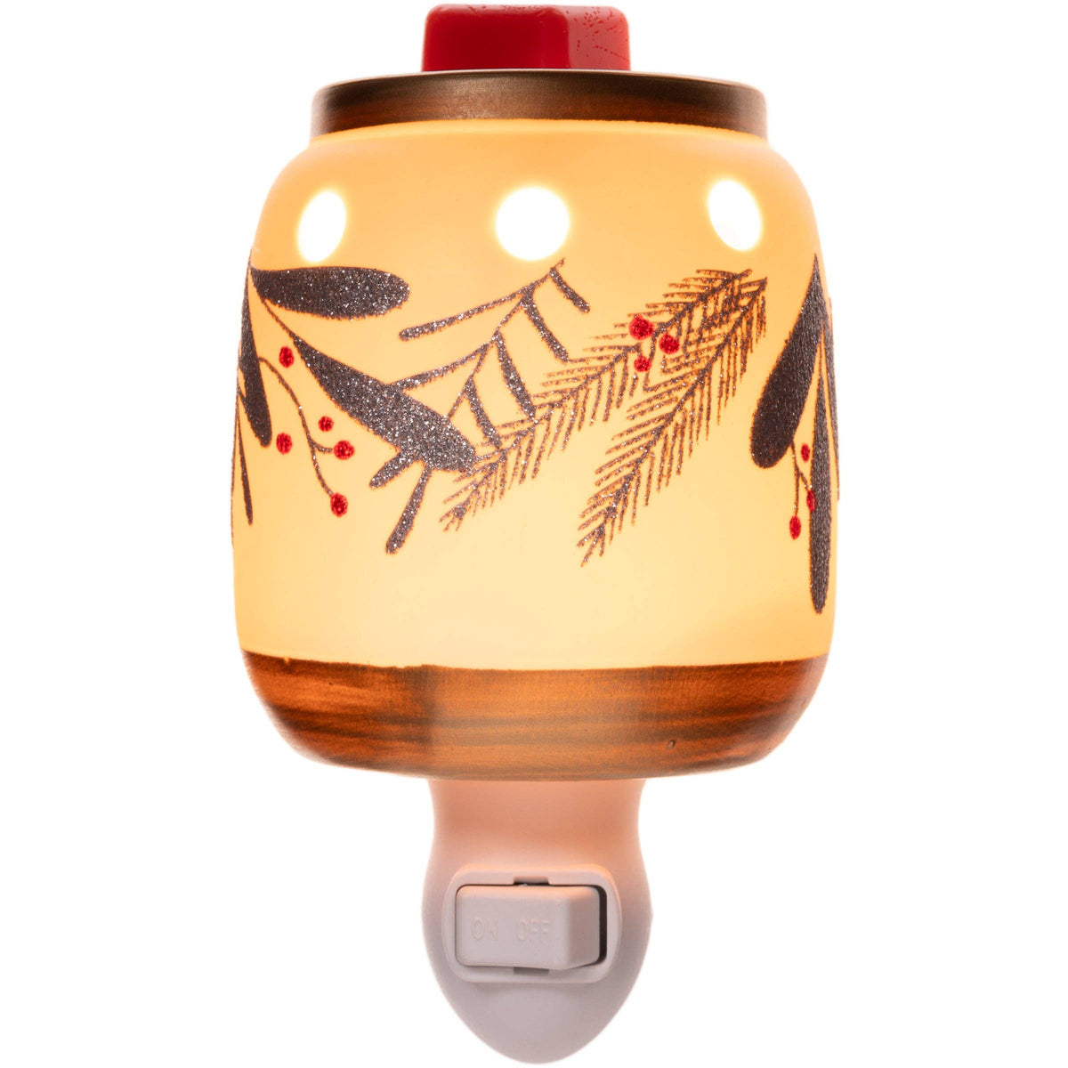 Winterberry Mini Accent Fragrance & Wax Electric Warmer
