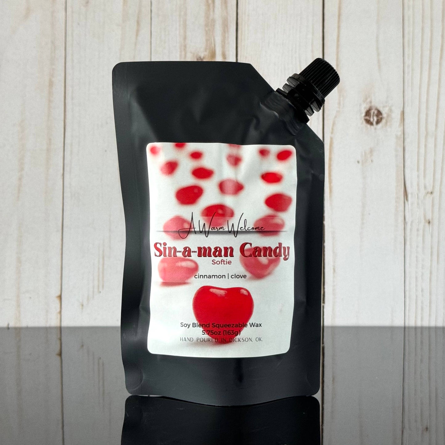 Sin-a-Man Candy Sweetheart Softie | Squeeze Wax Melt