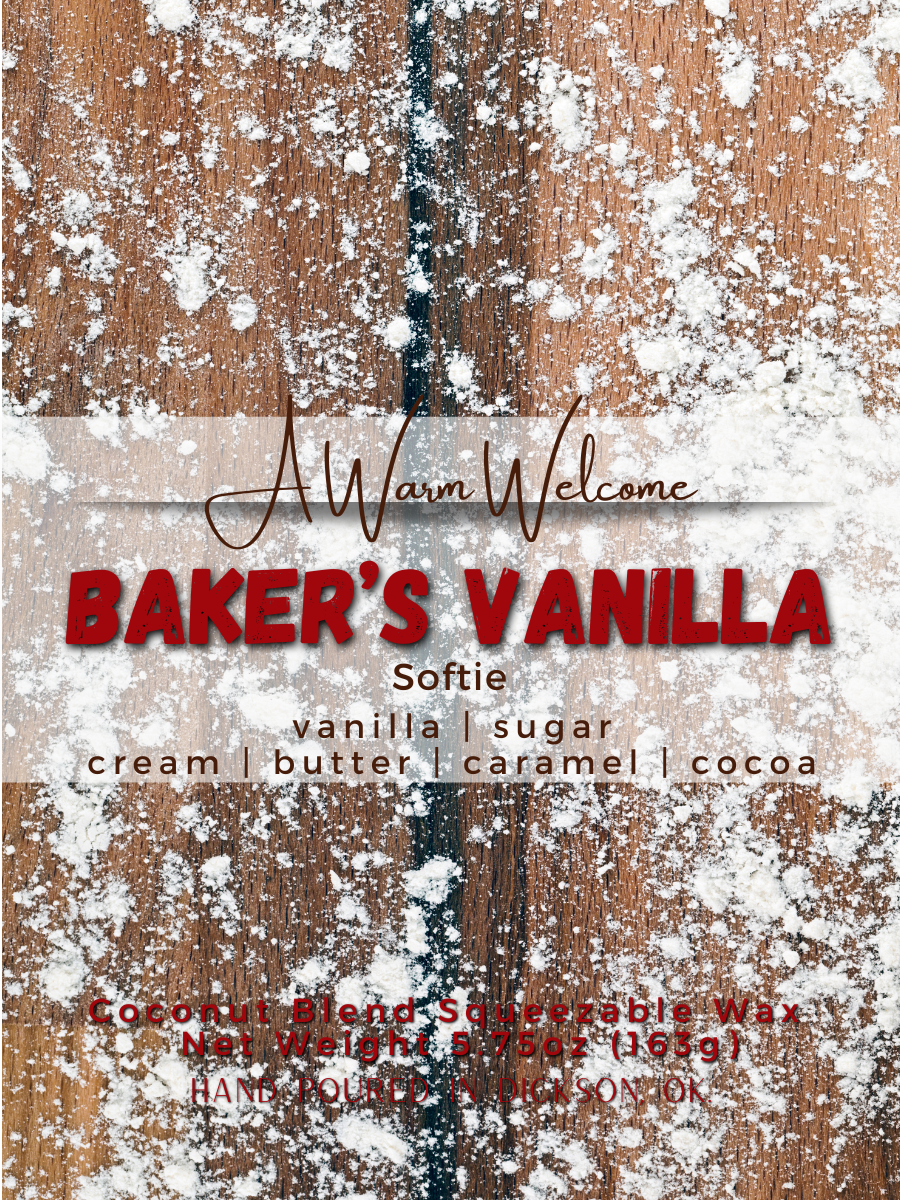 Baker's Vanilla Softie | Squeeze Wax Melt