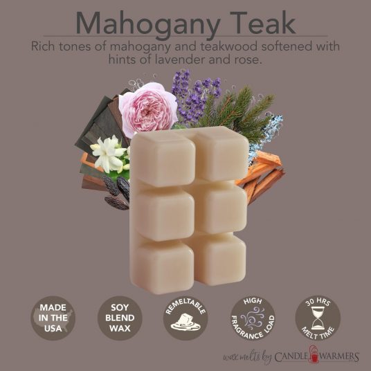 Mahogany Teak wax melt