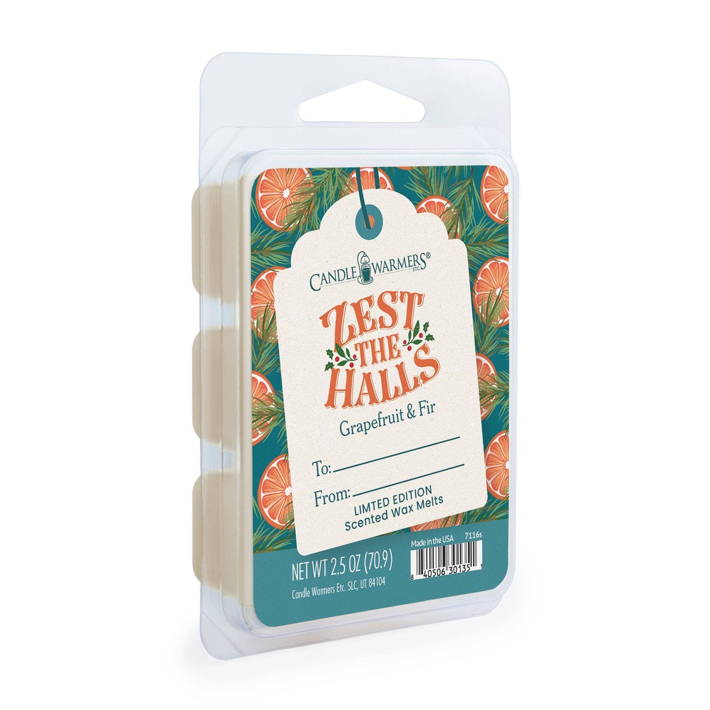 Zest The Halls Limited Edition 2.5 oz Wax Melt