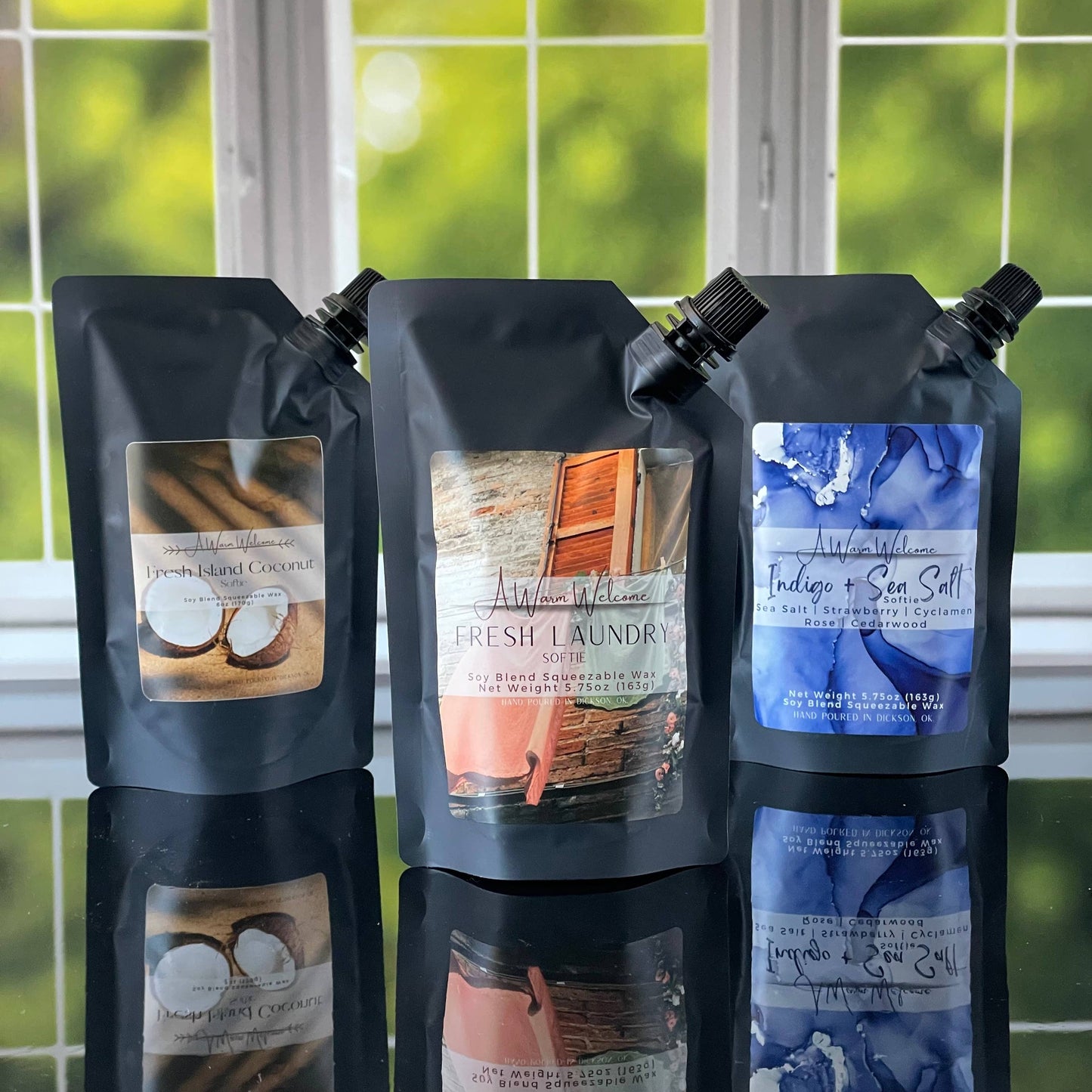Indigo + Sea Salt Softie | AWW Exclusive Scent | Squeeze Wax