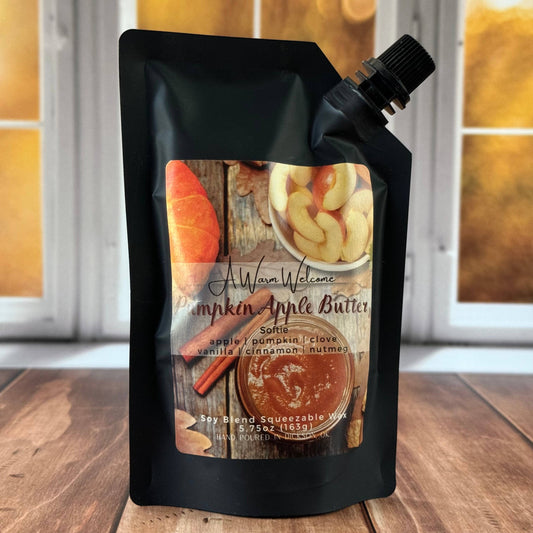 Pumpkin Apple Butter Softie | Squeeze Wax Melt | Soft Candle