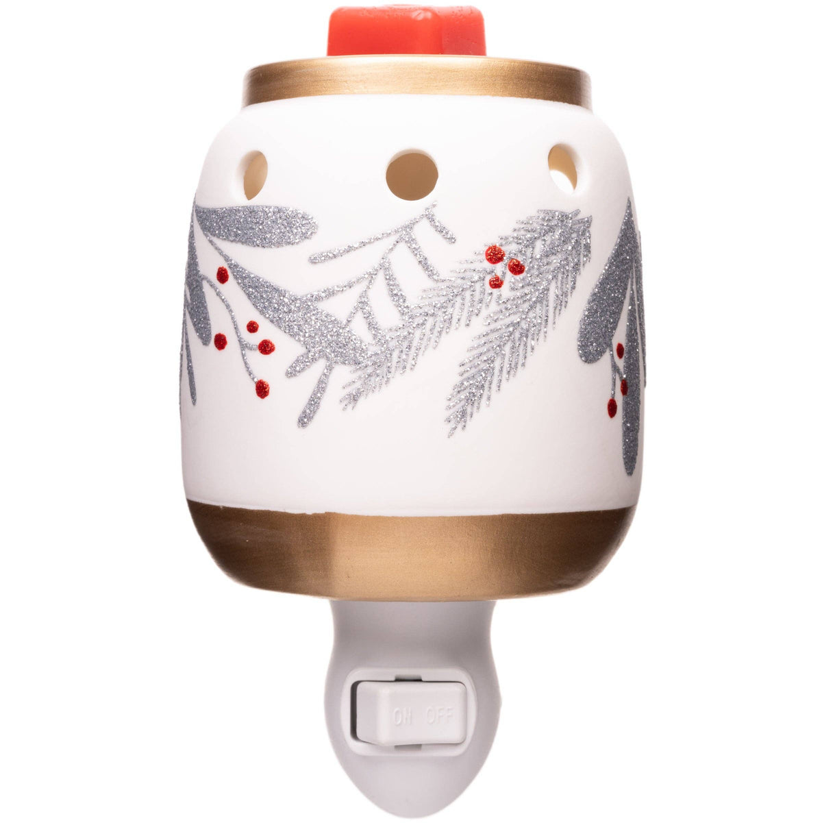 Winterberry Mini Accent Fragrance & Wax Electric Warmer
