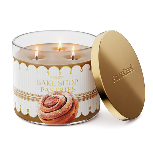 Bake Shoppe Pastries 3 wick candle