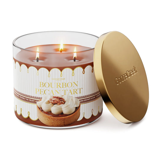 Bourbon Pecan Tart 3 wick candle