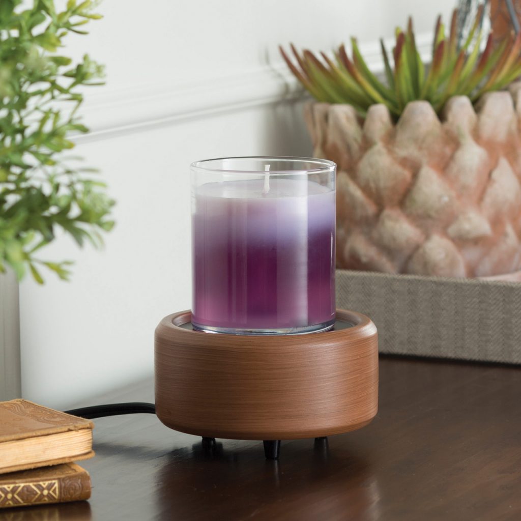 Pewter Walnut 2-1 Fragrance Warmer