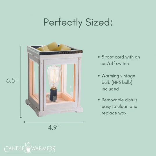 Weathered Wood Vintage Bulb Fragrance Warmer