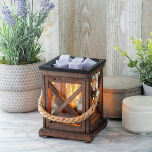 Walnut & Rope Vintage Bulb Fragrance Warmer