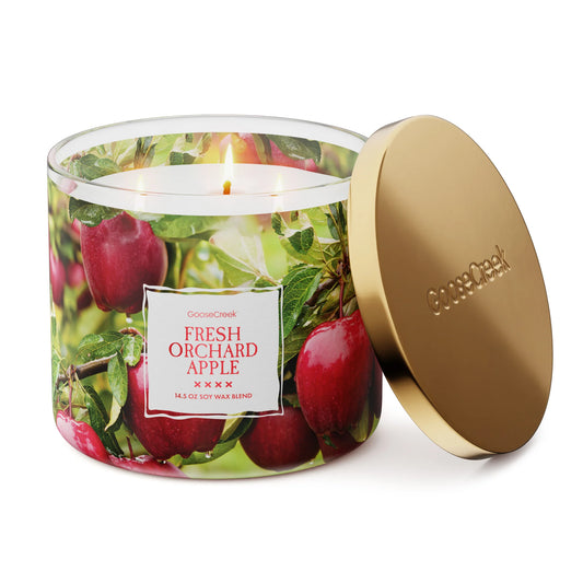 Fresh Orchard Apple 3 wick candle