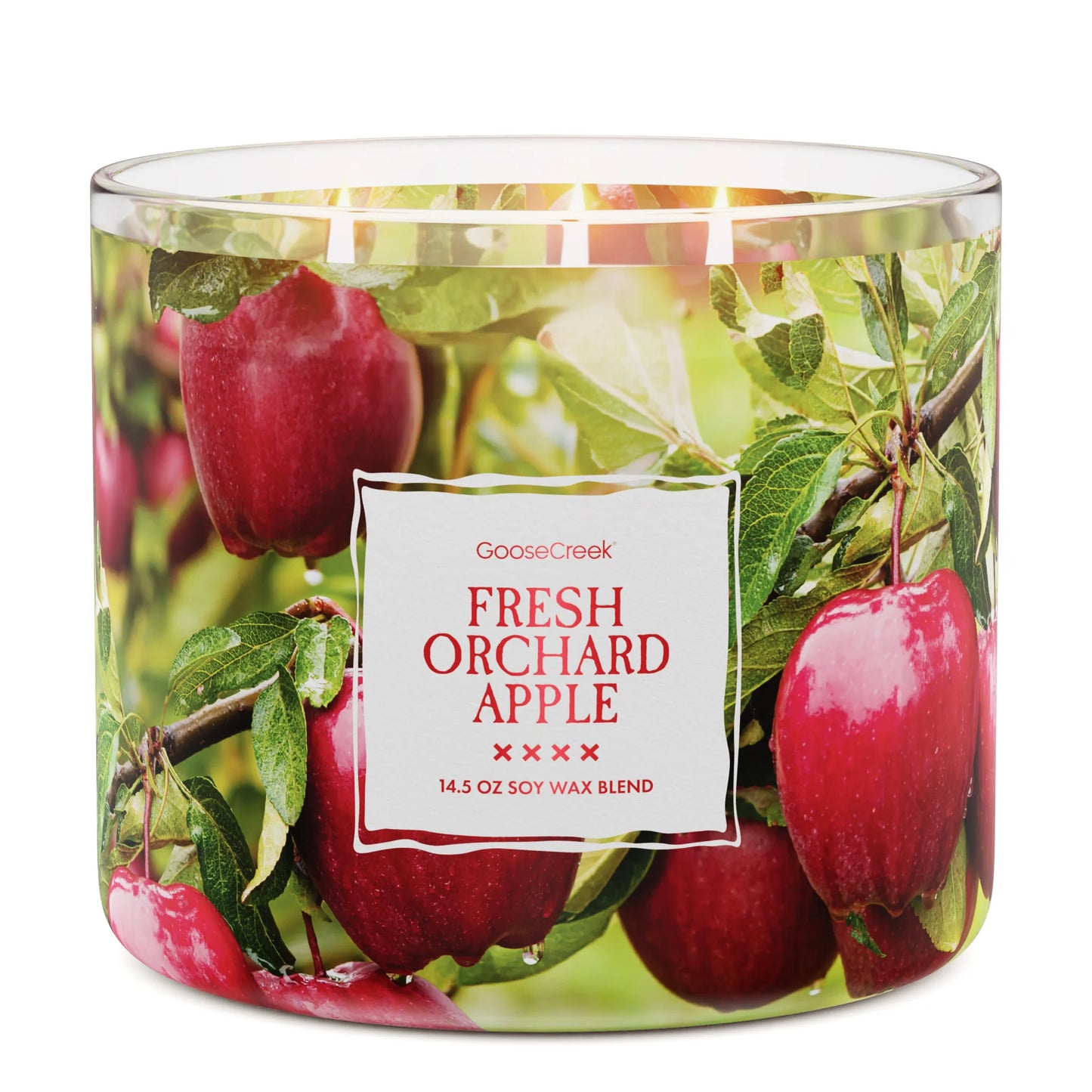 Fresh Orchard Apple 3 wick candle