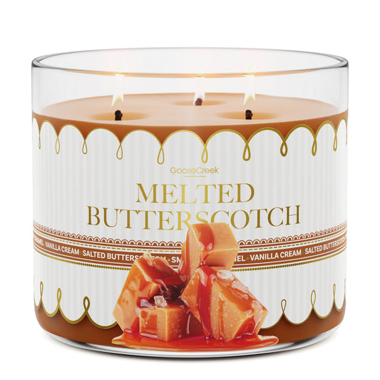 Melted Butterscotch 3 wick candle