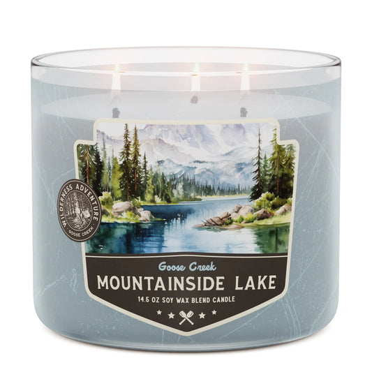 Mountain Side Lake 3 wick candle