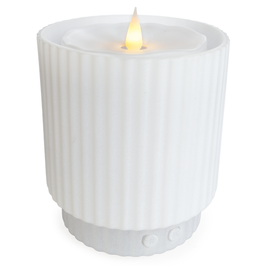 White Candle Medium Ultra Sonic Diffuser