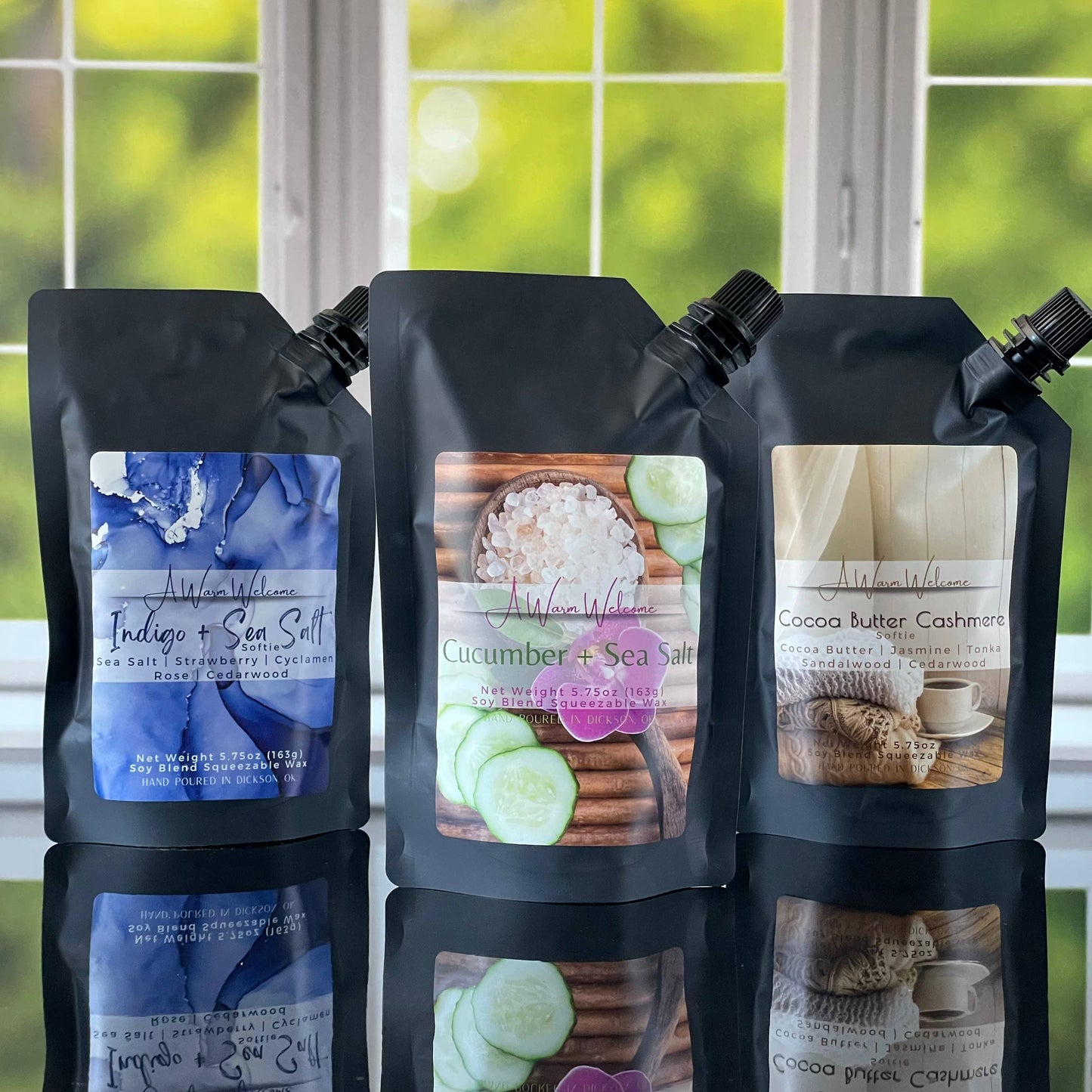 Indigo + Sea Salt Softie | AWW Exclusive Scent | Squeeze Wax