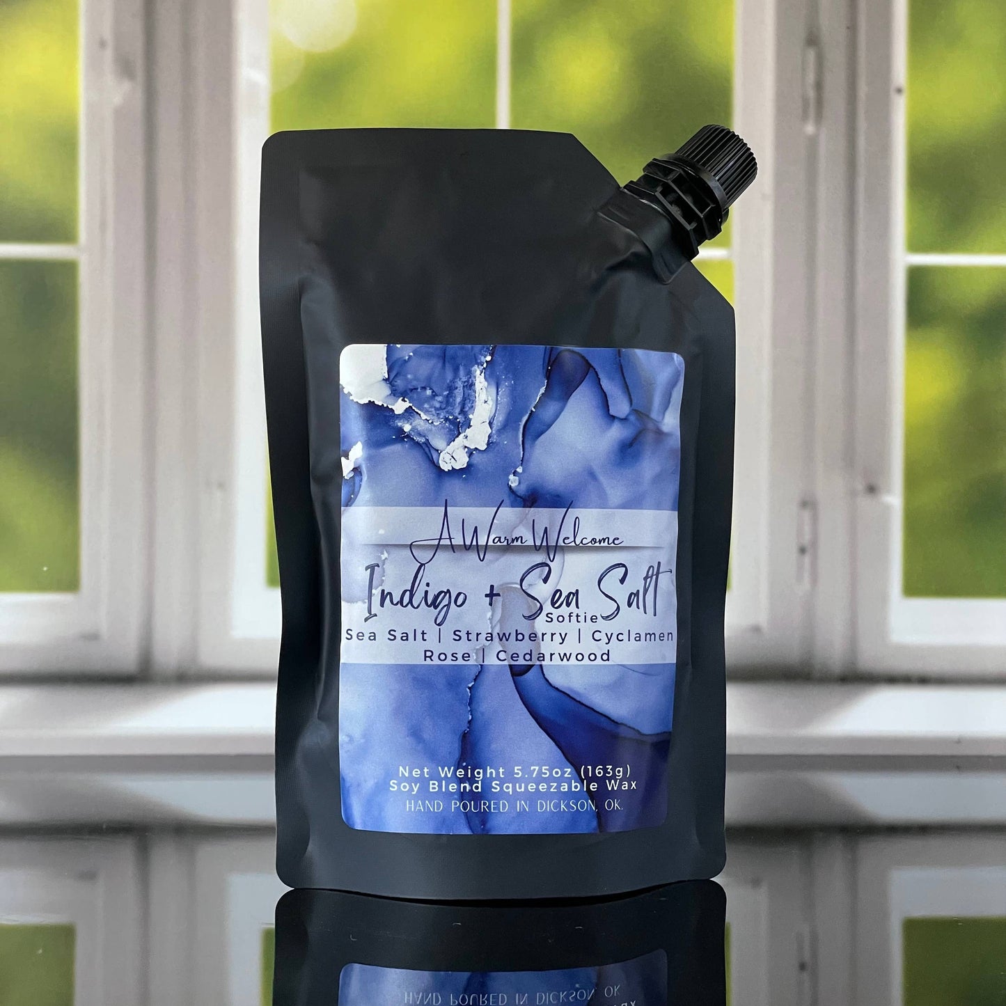 Indigo + Sea Salt Softie | AWW Exclusive Scent | Squeeze Wax