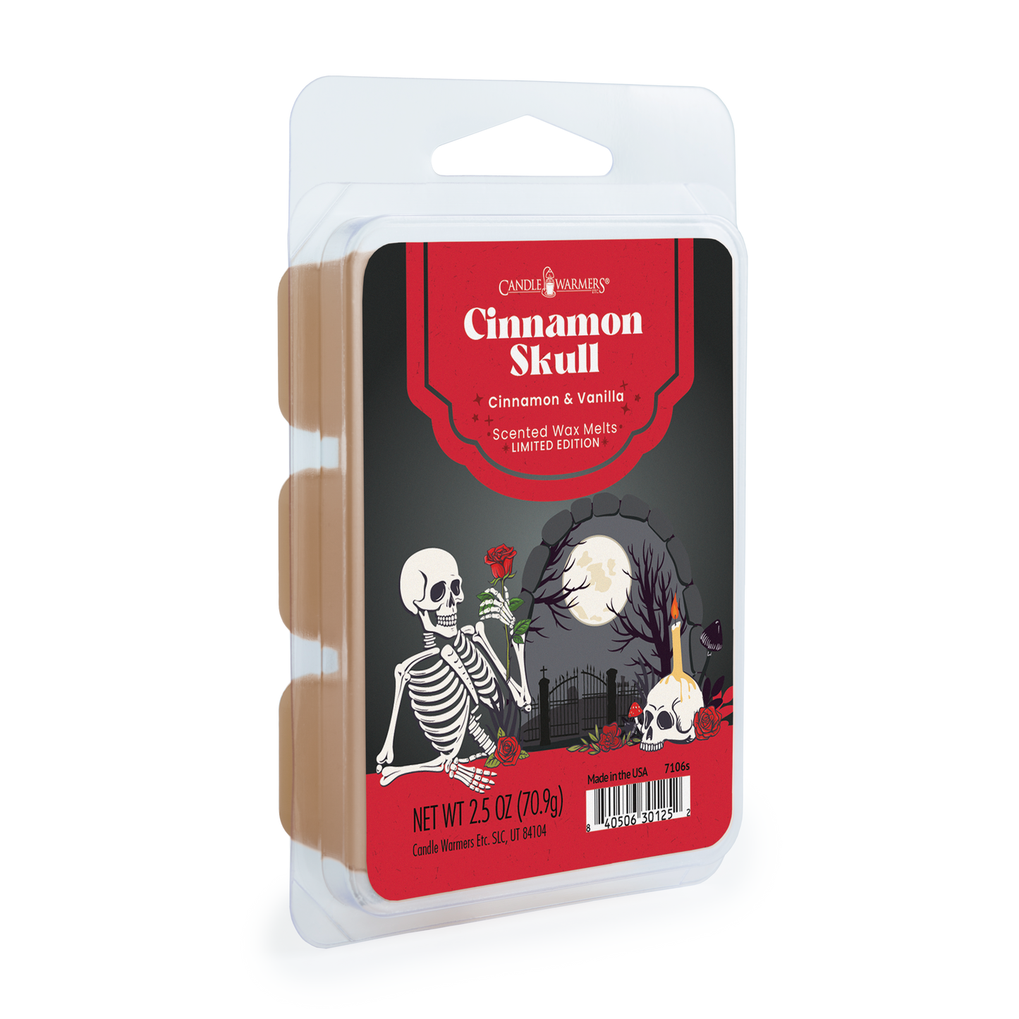 Cinnamon Skull Limited Edition 2.5 oz Wax Melt