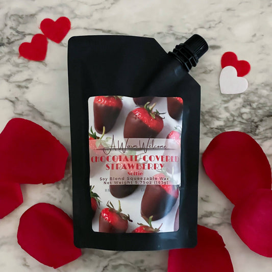Chocolate Covered Strawberry Softie | Squeeze Wax Melt