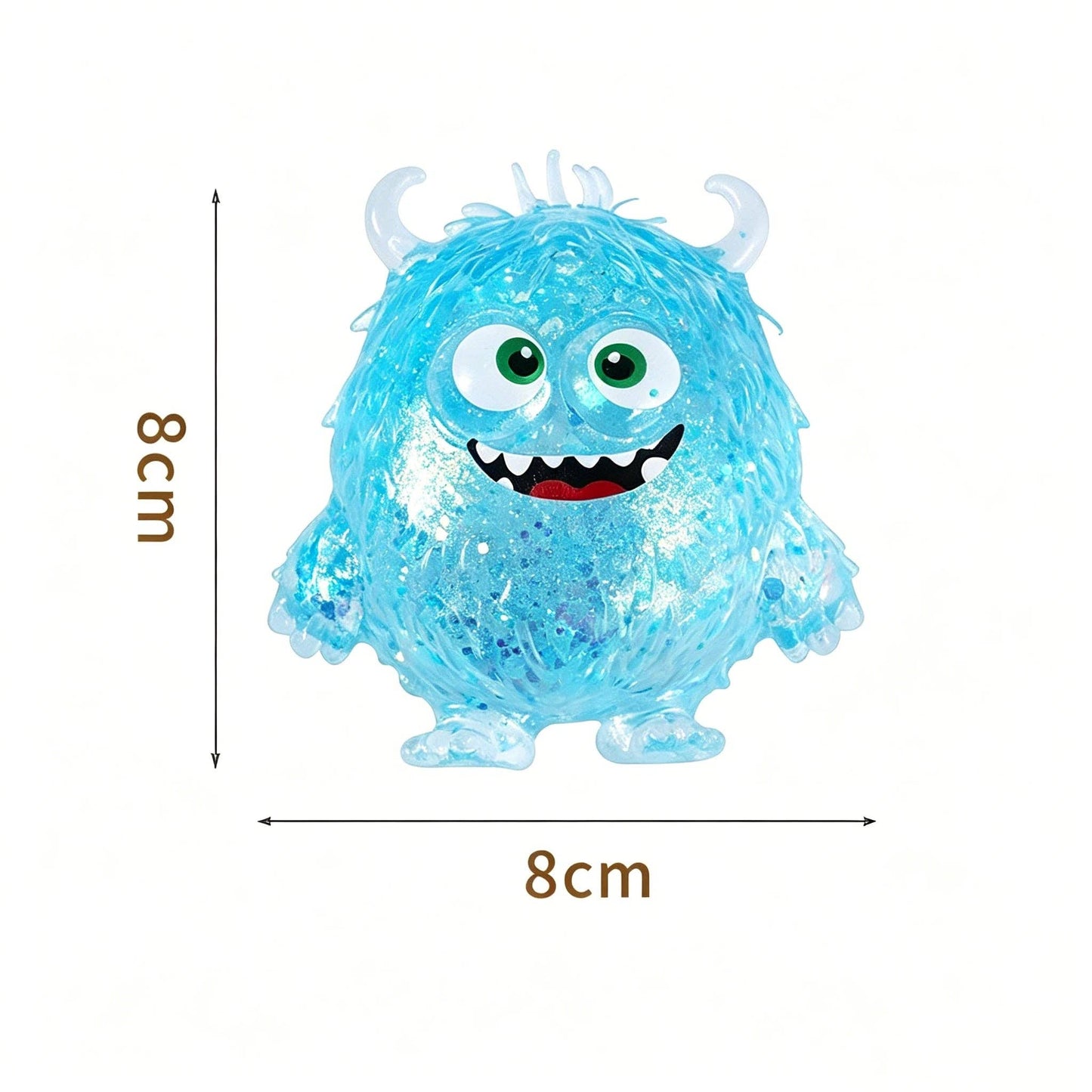 Glitter Monster Squishy Stress Relief Toy