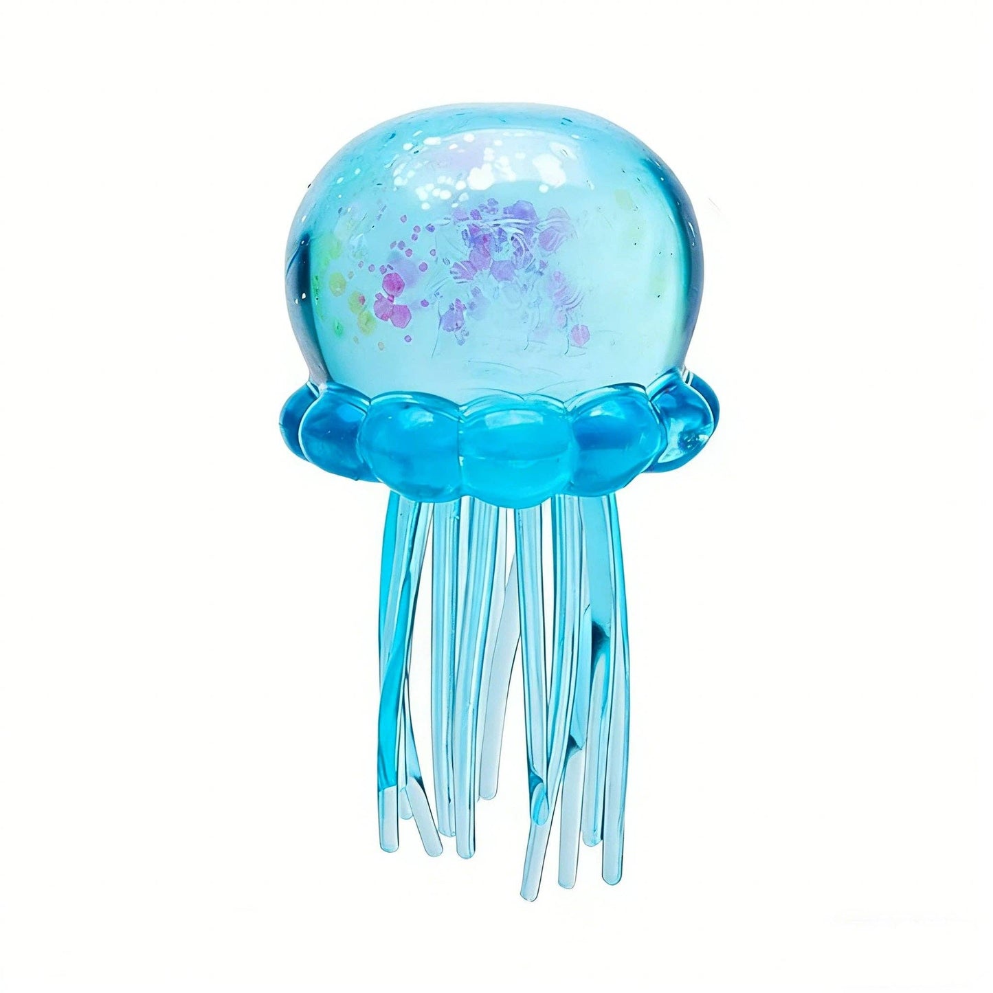 Glitter Jellyfish Toy Slow Rising Stress Relief Squeeze Toy