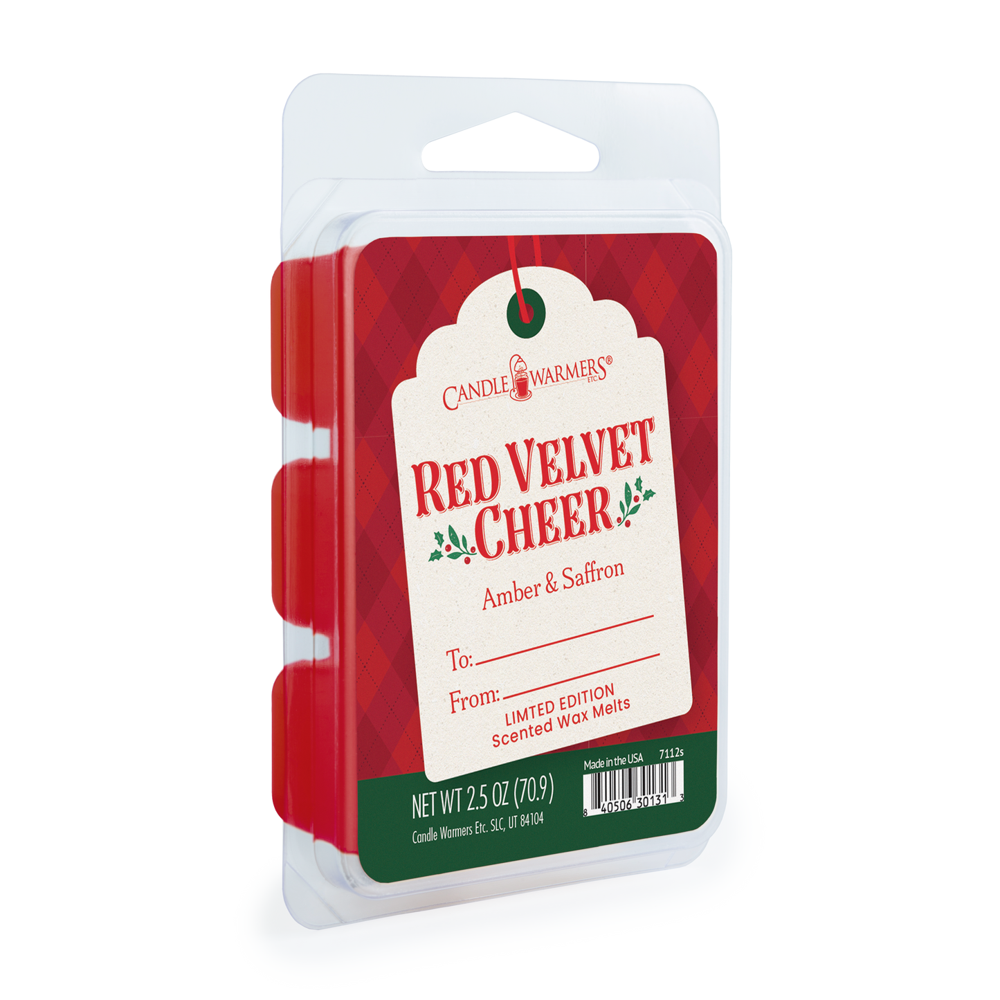 Red Velvet Cheer Limited Edition 2.5 oz Wax Melt