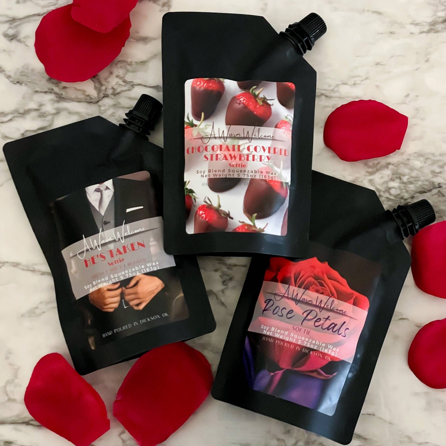 Chocolate Covered Strawberry Softie | Squeeze Wax Melt
