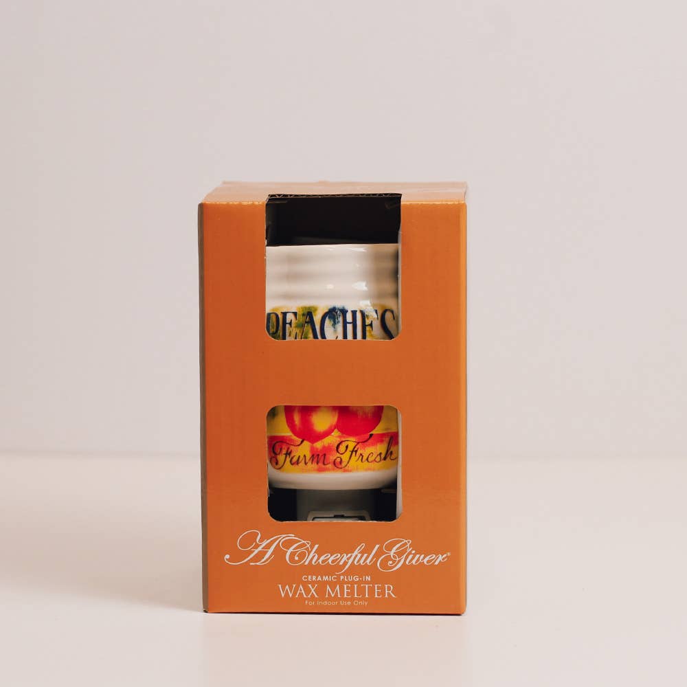 Farm Fresh Peaches Wax Melter - Plug-In